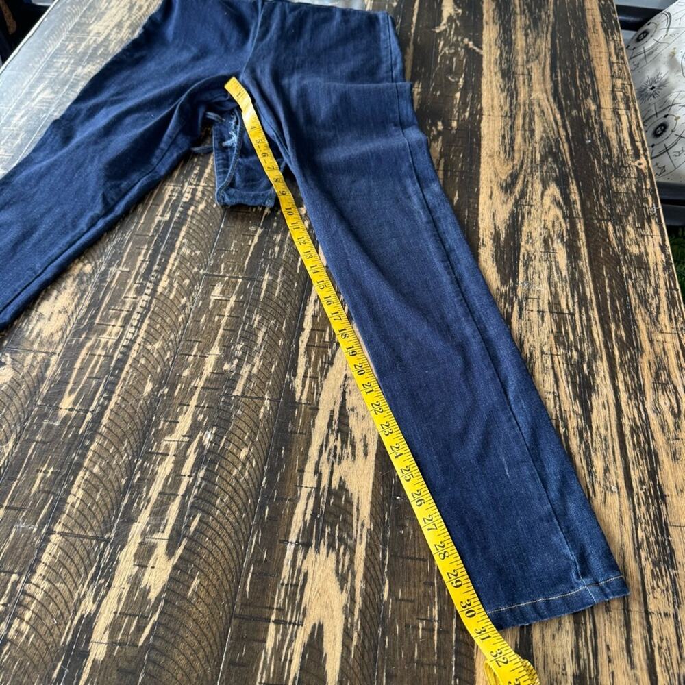 MEBON - Blue Denim Lace-Up Stretch Fitted Jumpsuit - MEDIUM - Picture 16 of 17